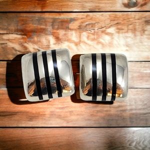 Bayanihan Sterling Silver Mod Earrings